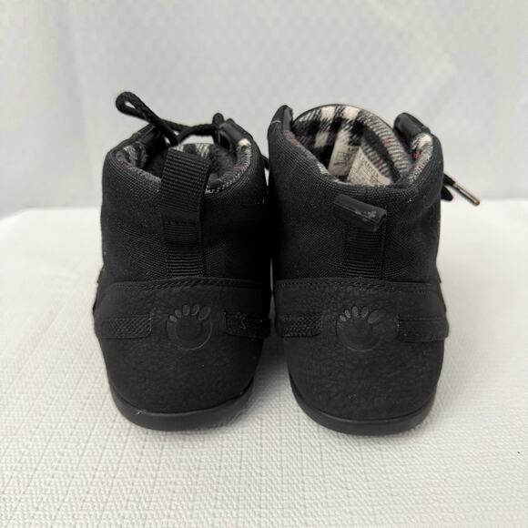 Xero Shoes Denver Boots Men’s Size 9.5 Barefoot Ankle Minimalist Black Canvas